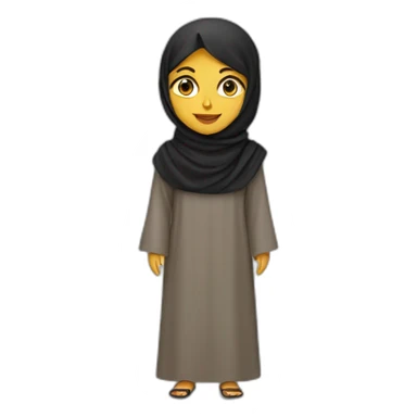 Saudi-Woman-hejab sticker