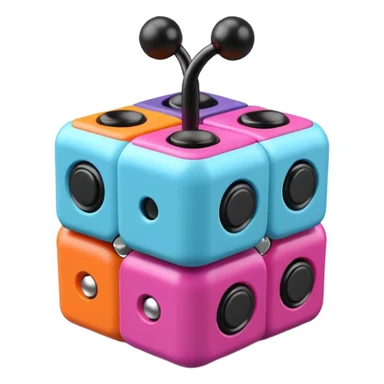 fidget cube sticker