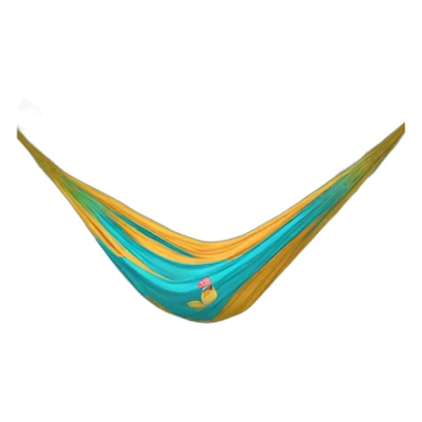 hamac dans l'eau sticker