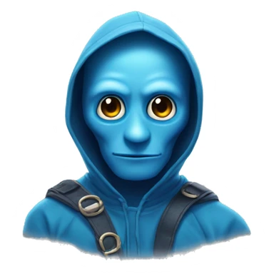 tik tok blue hoo sticker