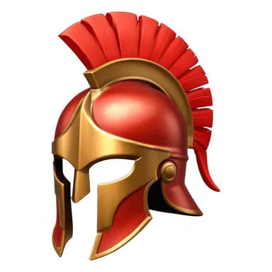 Casco espartano emoji sticker