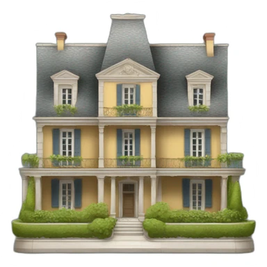 maison bourgeoise sticker