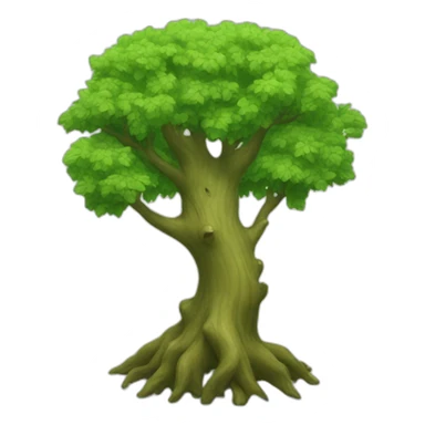 fish tree sticker