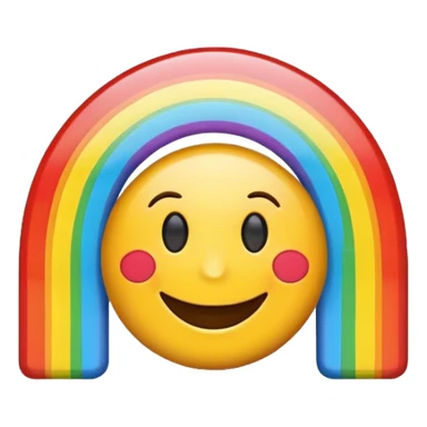 Rainbow Magnet Thats funny and Alive sticker