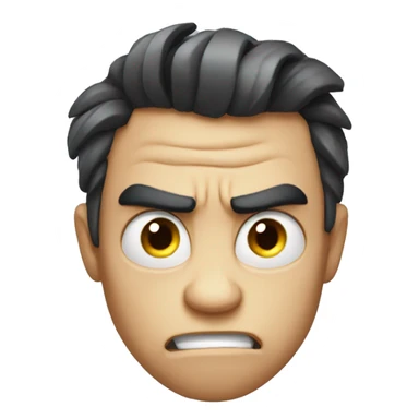 Anger from inside out sticker