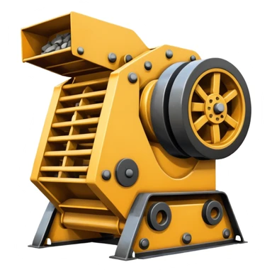 An Emoji of a KPI FT2650 Rock Crusher sticker