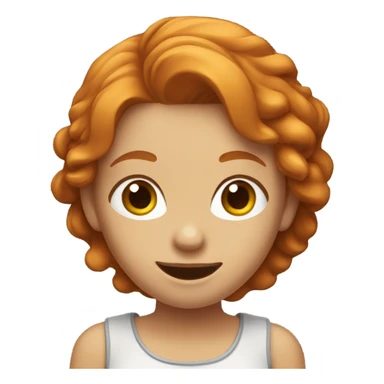 ginger coquette girl sticker