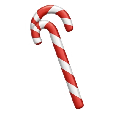 candy cane regular stripes sticker