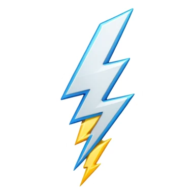 lighting bolt sticker