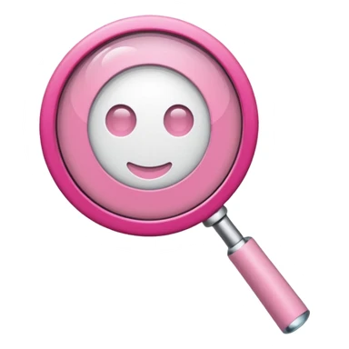 mix light pink dark pink and white girly internet wifi with a magnifying glass sticker