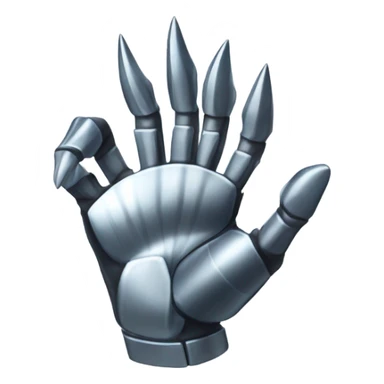 wolverine claws sticker