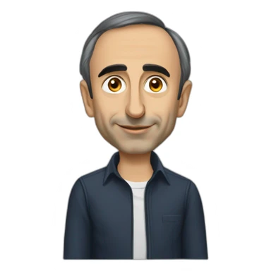 ÉRIC ZEMMOUR Policle français sticker