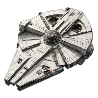 star wars Millennium Falcon sticker