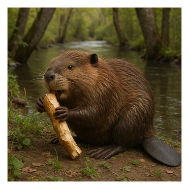 Beaver sticker