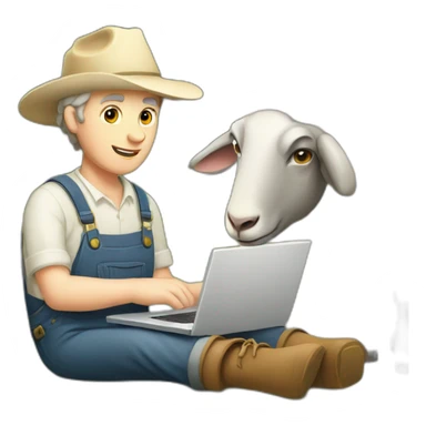 pale-farmer-with-sheep-on-laptop sticker