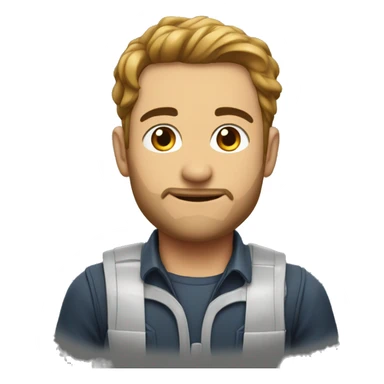 Eşine süpriz yapan adam  sticker