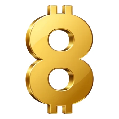 $ dollar symbol sticker