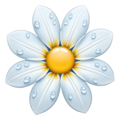 Snowflower sticker