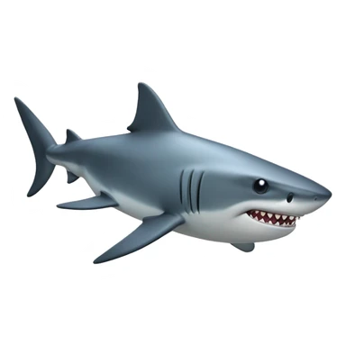 shark with tophat" sticker