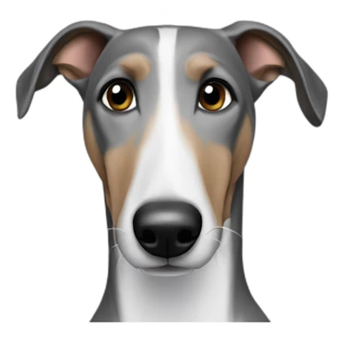 monty the greyhound sticker