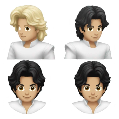 White 2000’s Michael Jackson sticker