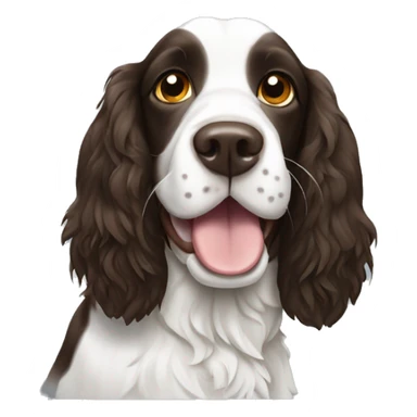 springer spaniel sticker
