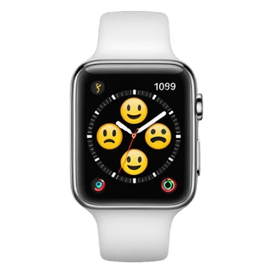 digital watch with digital screen no emojis sticker