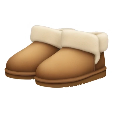 Cute Ugg slippers sticker