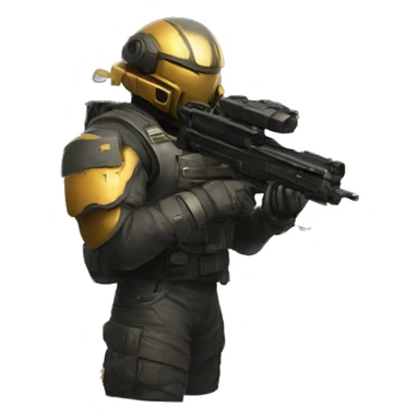 Helldivers 2 salute sticker