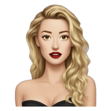 amber heard sticker