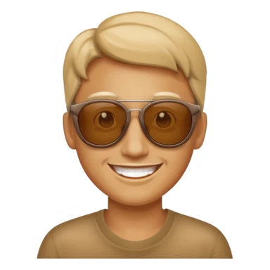 Hen sunglasse s  sticker