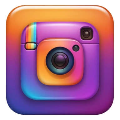 instagram logo icon sticker