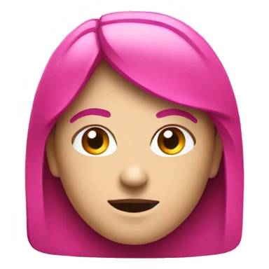 Netflix icon pink color  sticker