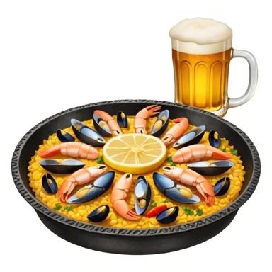 beer trap paella sticker
