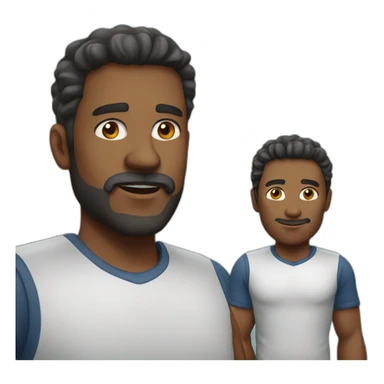 competitive dad sticker