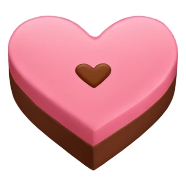 heart chocolate box sticker