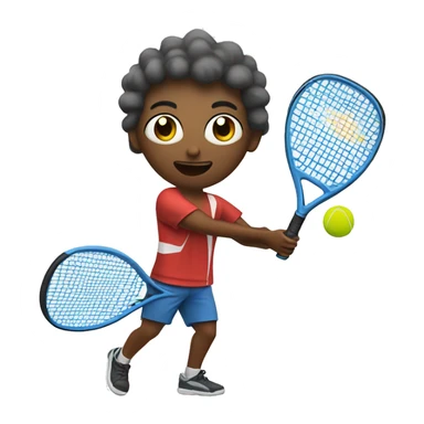 Me playing padel sticker