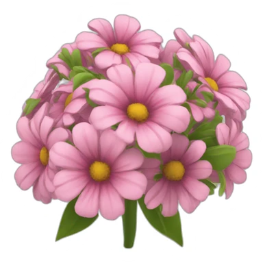 bouquet de fleur albanais sticker