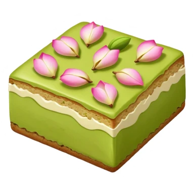 Rose petals pistachio blondie sticker