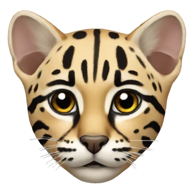 ocelot realistic sticker