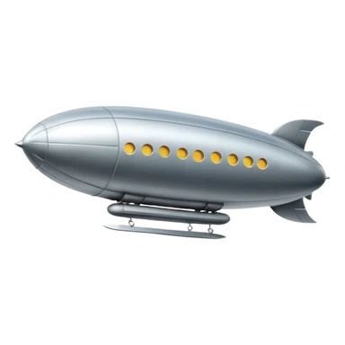 flying zeppelin  sticker