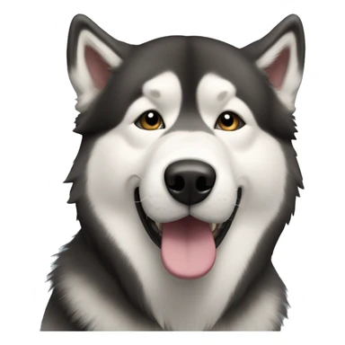 Alaskan Malamute  sticker