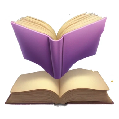 Book with mystery sparkles  sticker