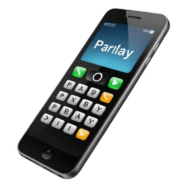 Phone that says parlay sticker