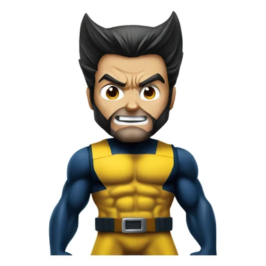 Wolverine X-men sticker
