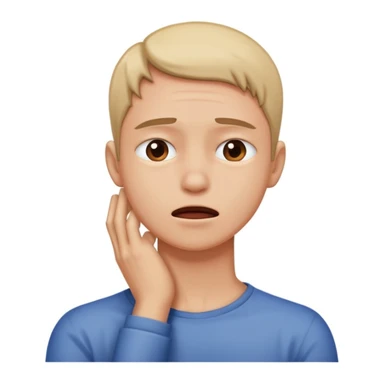 Grabbing neck sticker