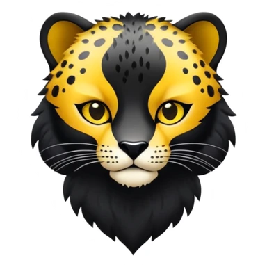 Pantera negra e onça pintada  sticker