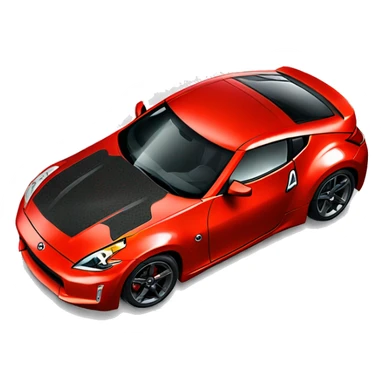 Red 370z  sticker