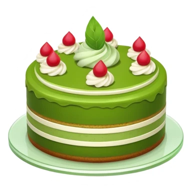 expensive matcha cake sticker
