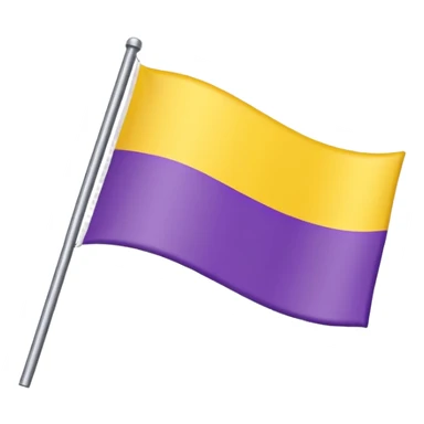 Nonbinary pride flag sticker